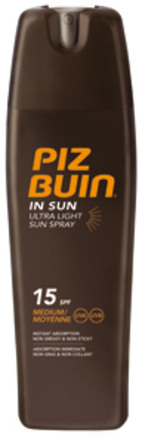 Piz Buin In Sun Ultra Light Spray SPF 15 200 ml