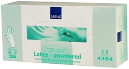 Abena Latex Engangshandske 100 Stk. Small