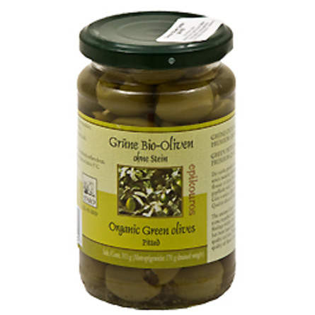 Oliven Grønne u.sten Græsk Ø 315 g