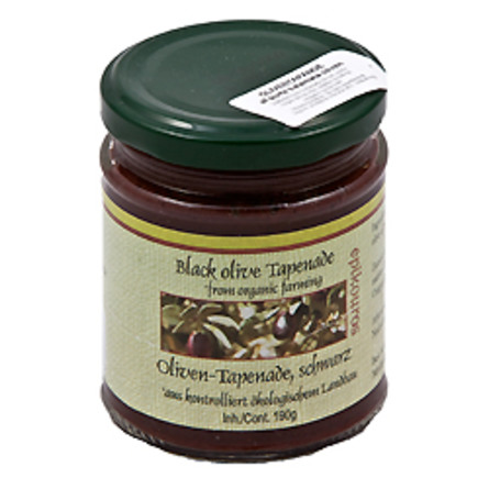 Oliventapenade Sort Ø 190 g