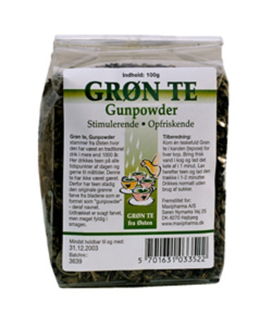 Grøn te Gunpowder 100 g