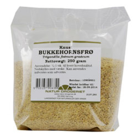 Natur Drogeriet Bukkehornsfrø knust 250 g