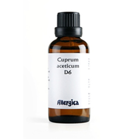 Cuprum aceticum D6 50 ml