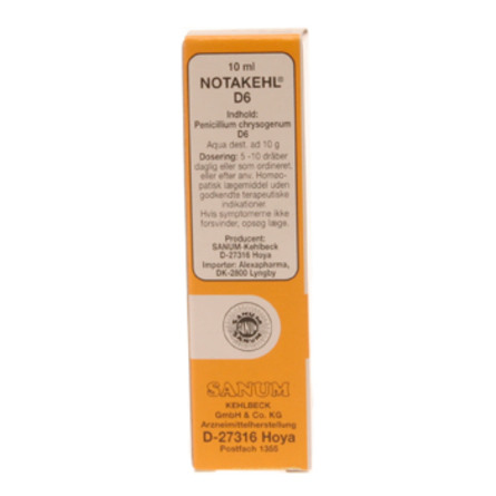 Notakehl dråber 10 ml