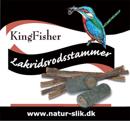 Kingfisher Lakridsrodstammer økologisk 70 g