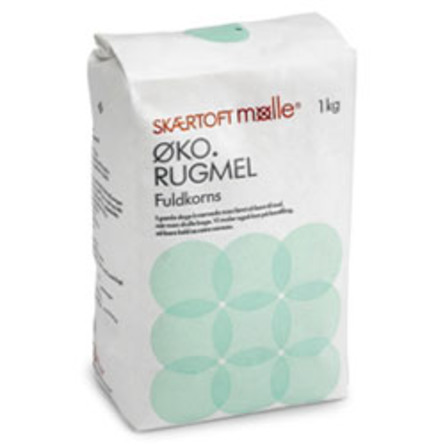 Rugmel fuldkorn Ø 1 kg