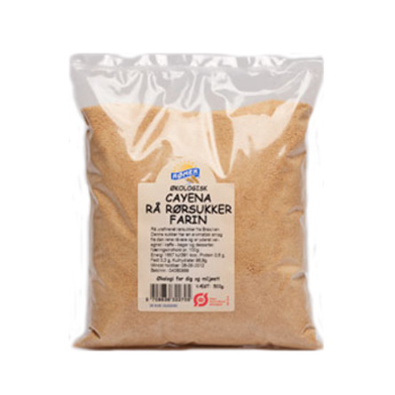 Rørsukker rå Ø (farin succanat) 500 g