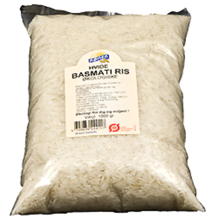 Ris hvide basmati Ø 1 kg