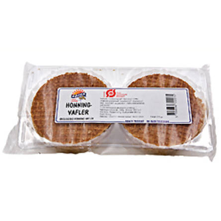 Vafler m. honning Ø 175 g