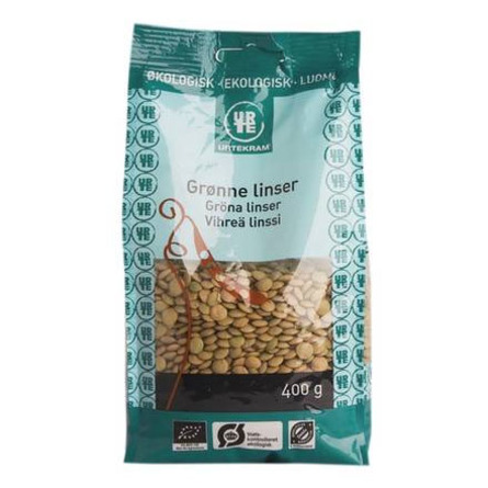 Grønne linser Ø 400 g