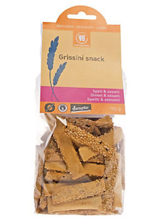 Grissini snack spelt & sesam Ø 125 g