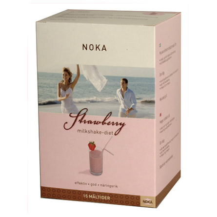 Milkshake jordbær Noka diæt Til 15 måltide 525 g