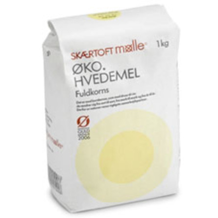 Hvedemel fuldkorn Ø 1 kg