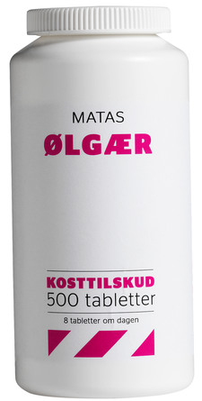 Matas Striber Matas Ølgær 500 tabletter 500 tabl.
