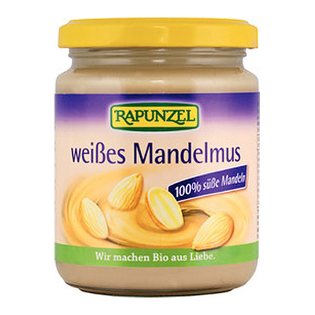 Mandelcreme hvid Ø Rapunzel 250 g