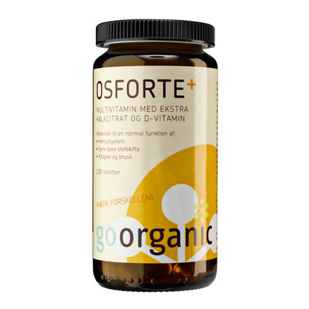 Osforte+ Multivitamin m.ekstra D-vitamin 120 tab