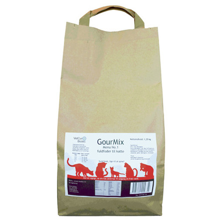 GourMix Kat menu 1 fuldfoder m. and, fisk 1250 g