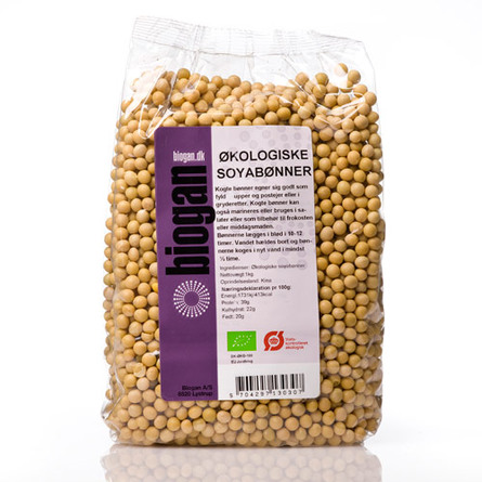 Sojabønner Ø 1 kg