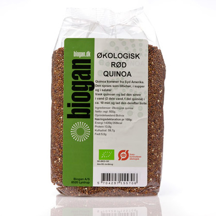 Quinoa rød Ø 500 g