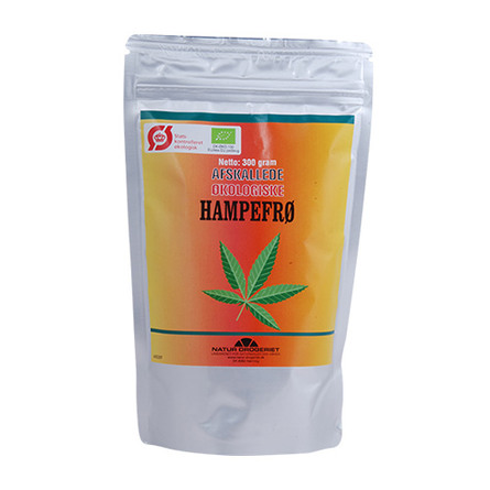 Hampefrø afskallede Ø 300 g