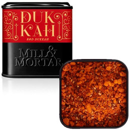 Rød Dukkah mandler Ø m. sød, røget paprika Mill & Mortar 75 g
