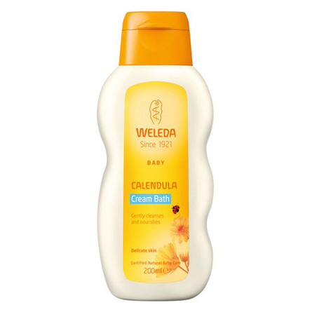 Calendula Cream Bath Mamma & Baby Weleda 200 ml