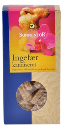 Ingefær kandiseret Ø Sonnentor 75 g