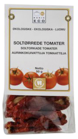 Tomater soltørrede Ø 50 g
