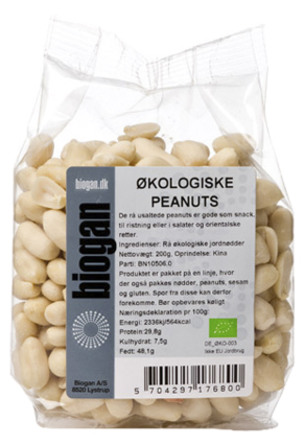 Peanuts rå Ø 200 g