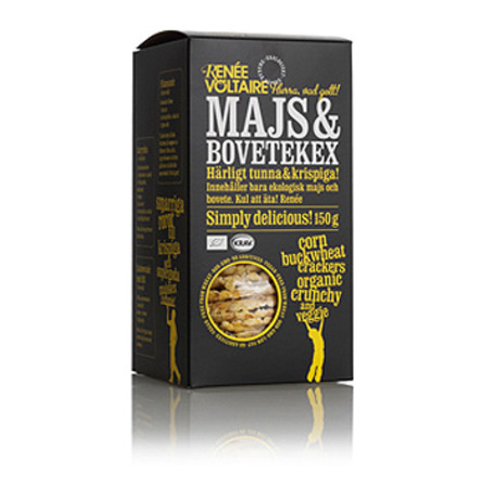 Majs og boghvede kiks Ø Renée Voltaire 150 g