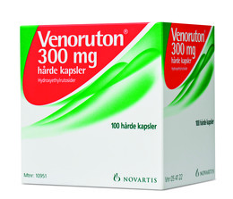 Venoruton 300 mg. 100 kaspler