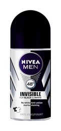 Nivea Men Invisible Black & White Deo Roll-On 50 ml