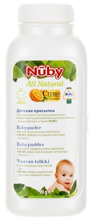 Nûby Citroganix Baby pudder 90 g
