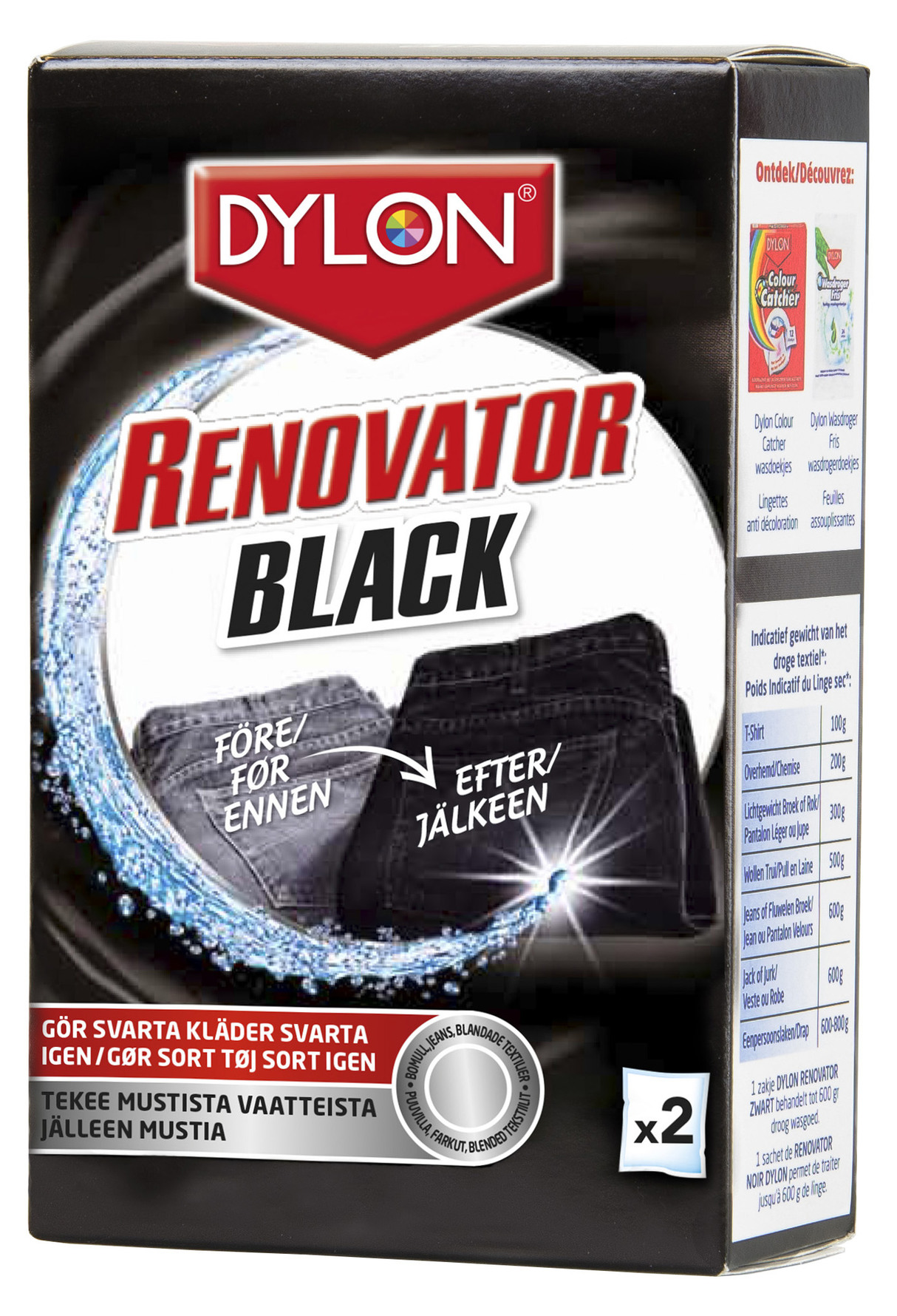 Dylon Black Renovator 100 Matas