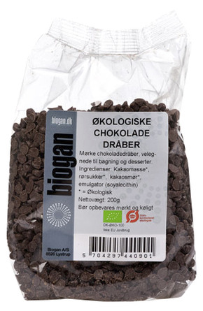 Chokoladedråber Ø 200 g