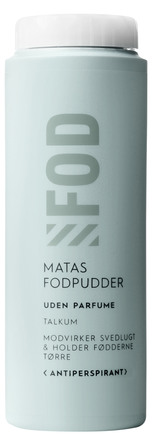 Matas Striber Fodpudder Antiperspirant uden parfume 100 g