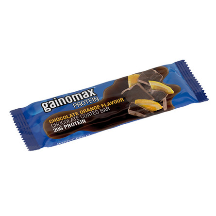 Proteinbar m. choko og orange Gainomax 60 g