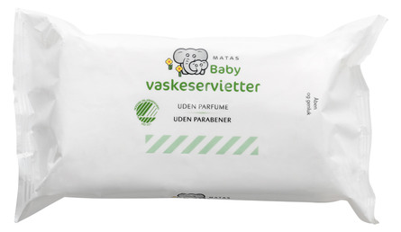 Matas Striber Baby Vaskeservietter 80 stk.