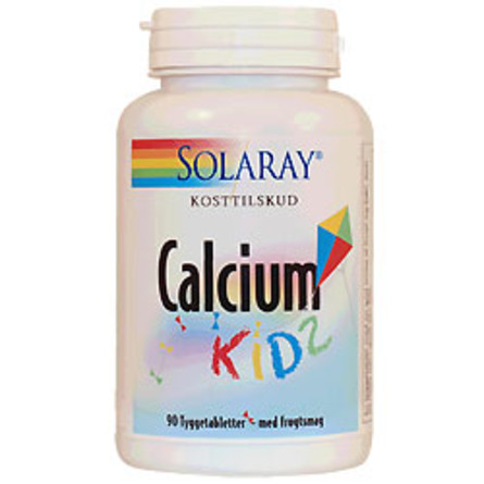 Calcium Kids tygge m.10 mcg D frugtsmag 90 tab