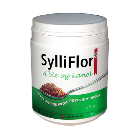 SylliFlor æble og kanel loppefrøskaller 250 g