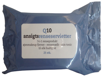 Allison Ansigtsrenseservietter Q10 25 stk.