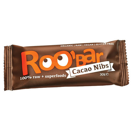 ROO'bar Roobar Cacao Nibs 30 g - øko