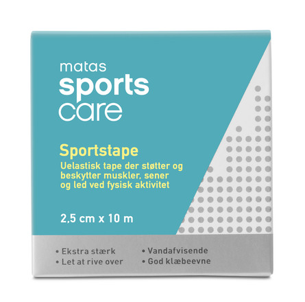 Matas Sports Care Sportstape Smal 2,5 cm x 10 m