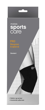 Matas Sports Care PRO Neopren Knæbind Standard str. M