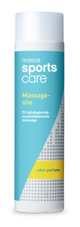 Matas Sports Care Massageolie uden Parfume 250 ml