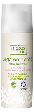Matas Natur Aloe Vera & E-vit Dagcr. SPF 15 50 ml
