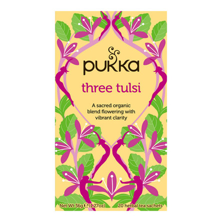 Pukka Three Tulsi Te - øko 20 breve