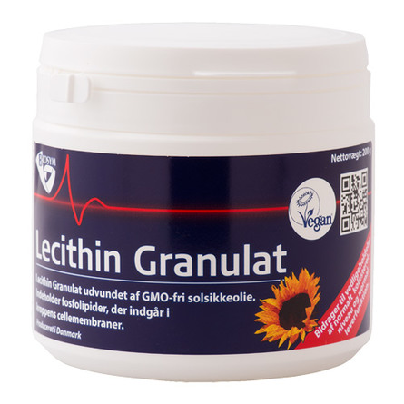 Biosym Lecithin Granulat fra solsikkeolie 200 g