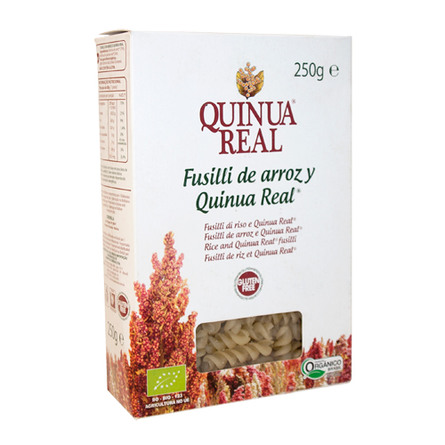 Quinoa Real Pasta fusilli Quinoa Øko 250 gr.