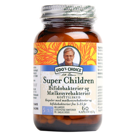 Udo's Choice Super Children fra 5-15 år, 60 kap